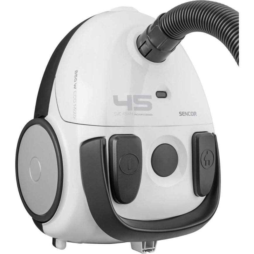 Sencor - Zakstofzuiger 1,5 l 850W/230V wit