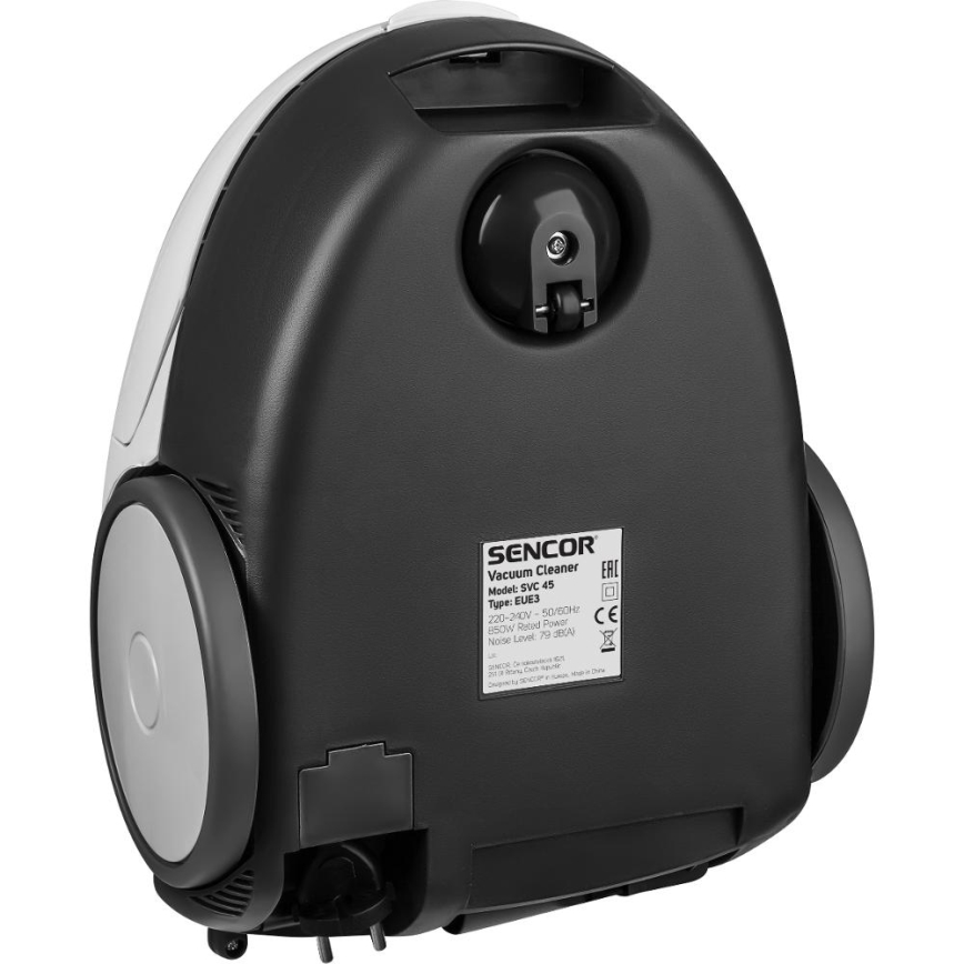 Sencor - Zakstofzuiger 1,5 l 850W/230V wit