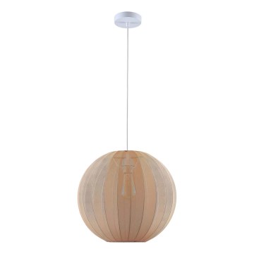 SENSAI hanglamp met kabel 1xE27/20W/230V Ø 40 cm beige