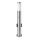 Sensorlamp voor buiten + 2 stopcontacten SCHUKO 1xE27/60W/230V IP44 60cm mat chroom