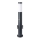 Sensorlamp voor buiten en 2 stopcontacten SCHUKO 1xE27/60W/230V IP44 60cm zwart