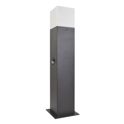 Sensorlamp voor buiten NEW YORK 1xE27/12W/230V IP44 44 cm antraciet