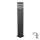 Sensorlamp voor buiten TEKSAS 1xE27/12W/230V IP44 74 cm grafiet