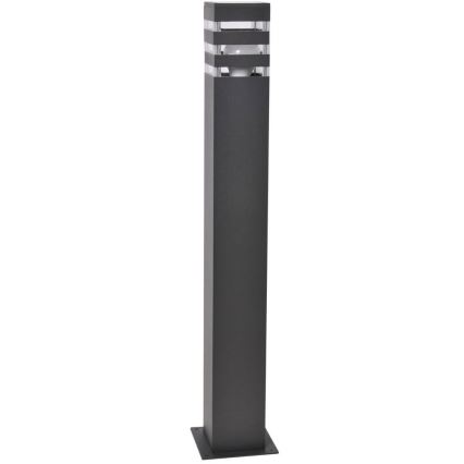 Sensorlamp voor buiten TEKSAS 1xE27/12W/230V IP44 74 cm grafiet