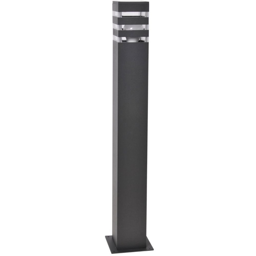Sensorlamp voor buiten TEKSAS 1xE27/12W/230V IP44 74 cm grafiet