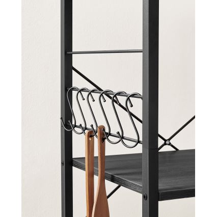 Serveertafel MARGE zwart