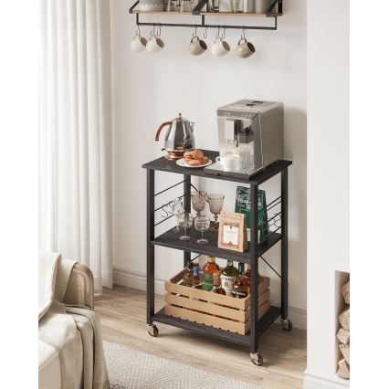 Serveertafel MARGE zwart