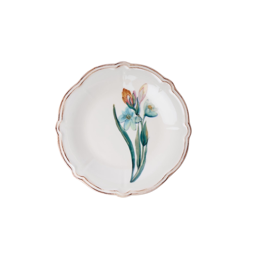 Serviesset 18-delig kleurrijk/porselein