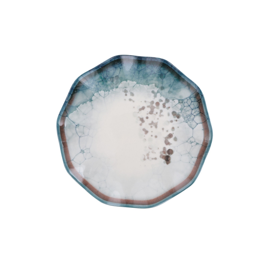 Serviesset 24-delig blauw/porselein