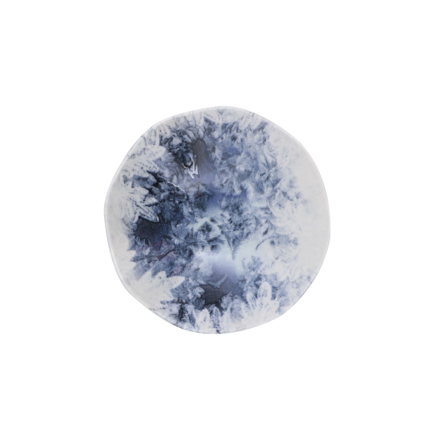 Serviesset 24-delig, blauw/porselein