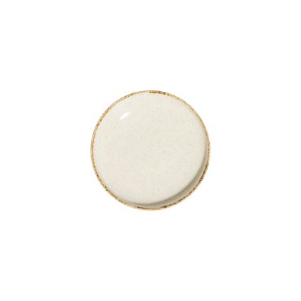 Serviesset 24-delig, wit/beige, porselein