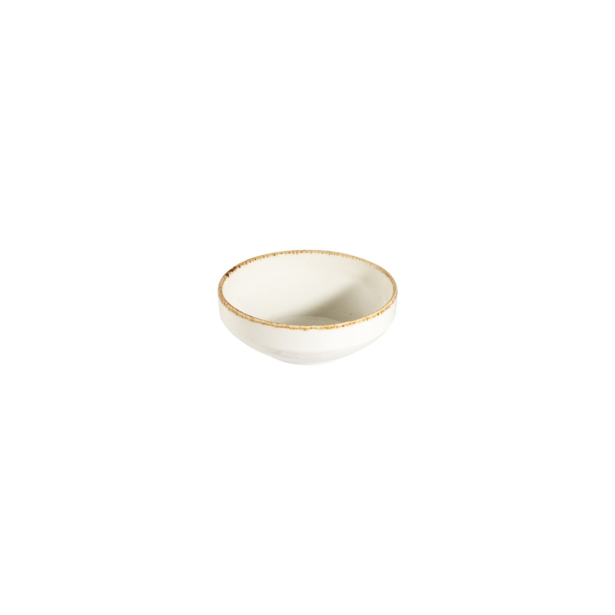 Serviesset 24-delig, wit/beige, porselein
