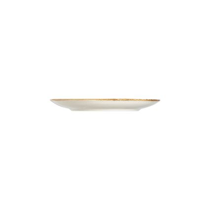 Serviesset 24-delig, wit/beige, porselein