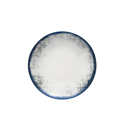 Serviesset 24-delig wit/blauw/porselein