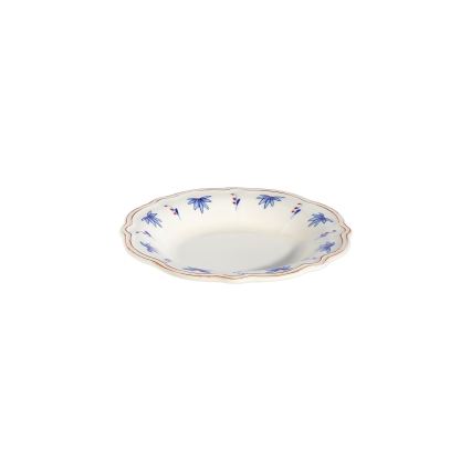 Serviesset 24-delig wit/blauw/rood/porselein