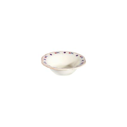 Serviesset 24-delig wit/blauw/rood/porselein