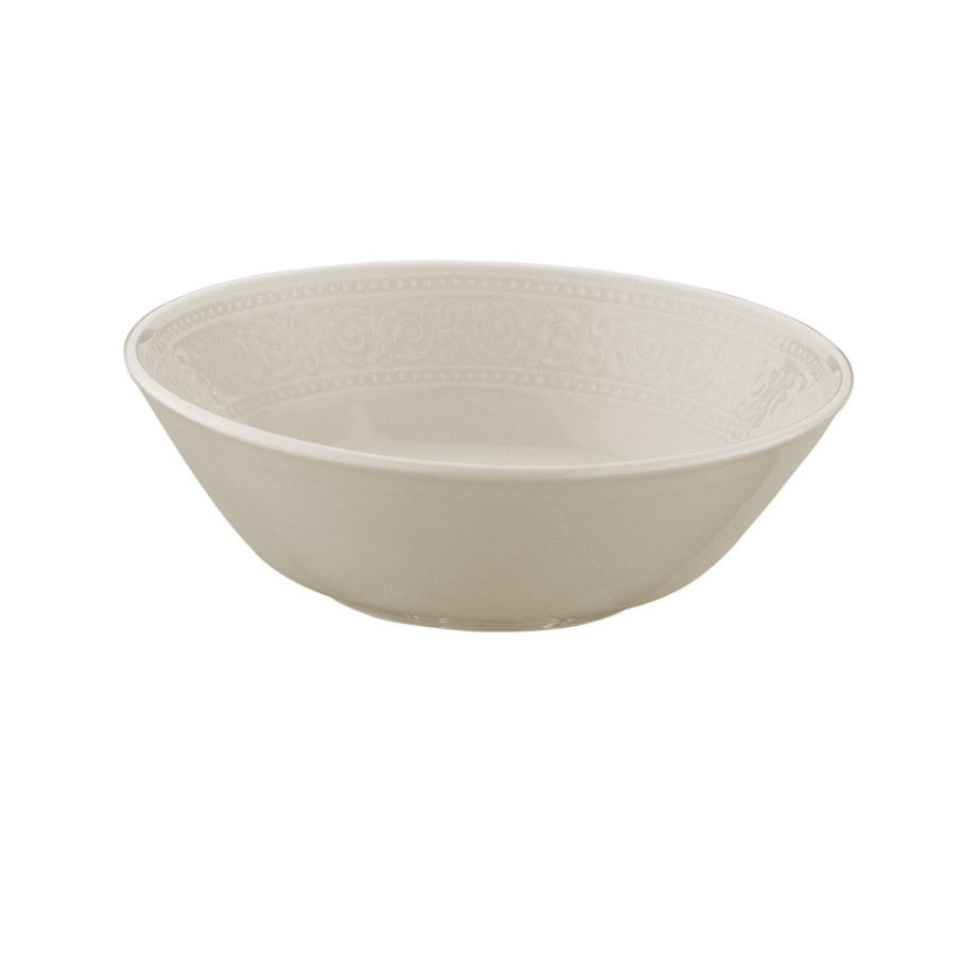 Serviesset 24-delig, wit/porselein