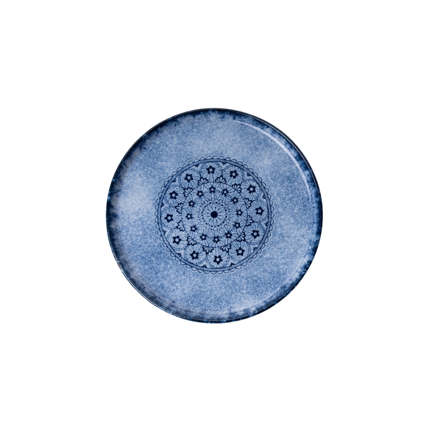 Serviesset 27-delig blauw/porselein