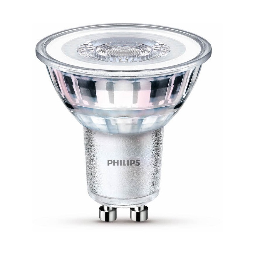 SET 10x LED Lamp Philips GU10/4,6W/230V 2700K