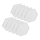 SET 10x RGBIC Dimbaar lichtpaneel LED/1,9W/230V Wi-Fi Tuya