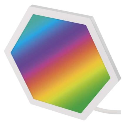 SET 10x RGBIC Dimbaar lichtpaneel LED/1,9W/230V Wi-Fi Tuya