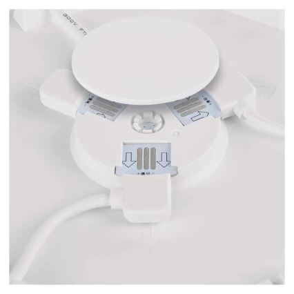 SET 10x RGBIC Dimbaar lichtpaneel LED/1,9W/230V Wi-Fi Tuya