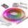 SET 1x dimbare RGBW LED-strip, digitale LED/9,6W/230V, 3 m + 3x inbouwprofiel 1 m, zilver/wit + afstandsbediening
