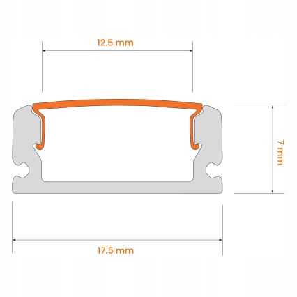 SET 1x dimbare LED RGBW-strip NEO LITE MUSIC LED/24W/230V 5 m IP65 Wi-Fi Tuya + 5x inbouwprofiel 1 m zilver/wit + afstandsbediening