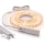 SET 1x LED-strip met bewegingssensor FLEX LED/3,6W/4xAA 2 m + 2x inbouwprofiel 1 m zilver/wit