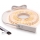 SET 1x LED-strip met bewegingssensor FLEX LED/3,6W/4xAA 2 m + 2x inbouwprofiel 1 m zwart/wit