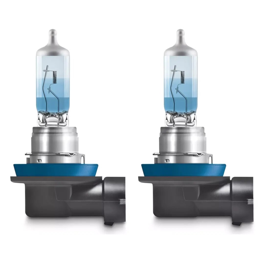 SET 2x Autolamp COOL BLAUW H11 PGJ19-2/55W/12V 5000K - Osram