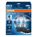SET 2x Autolamp COOL BLUE H11 PGJ19-2/55W/12V 5000K - Osram
