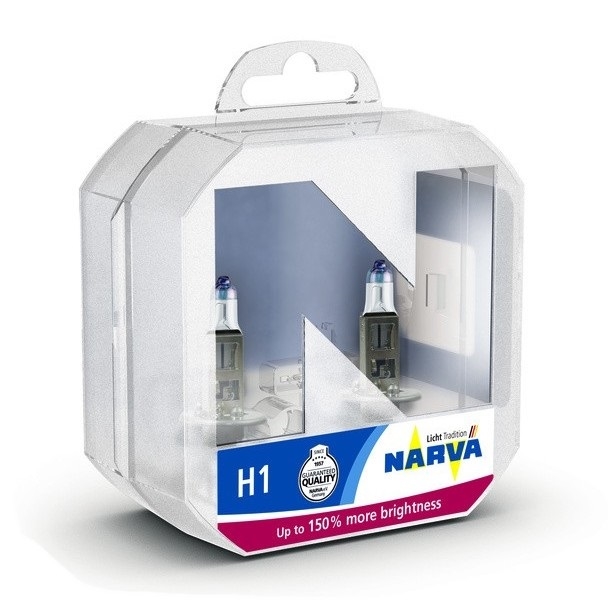 SET 2x Autolamp H1 P14,5s/55W/12V - Narva 48068RPNVAS2