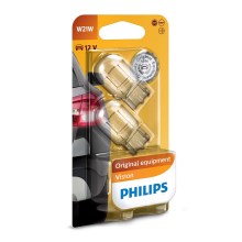 SET 2x Autolamp Philips VISION 12065B2 W21W W3x16d/21W/12V