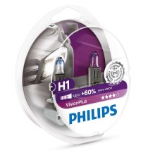 SET 2x Autolamp Philips VISION PLUS 12258VPS2 H1 P14,5s/55W/12V