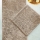 SET 2x Badkamer mat 60/100 cm beige