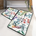 SET 2x Badkamer mat 60/100 cm kleurrijk