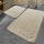 SET 2x Badkamer mat BAMBI 60/100 cm beige