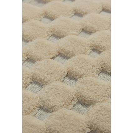 SET 2x Badkamer mat BAMBI 60/100 cm beige