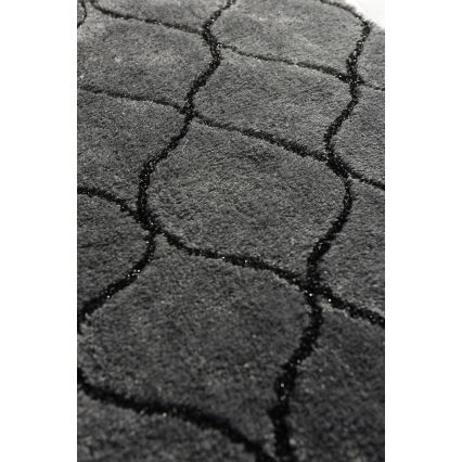 SET 2x Badkamer mat INFINITY 60/100 cm antraciet