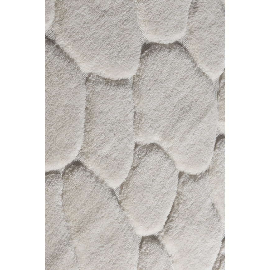 SET 2x Badkamer mat LINO 60/100 cm beige