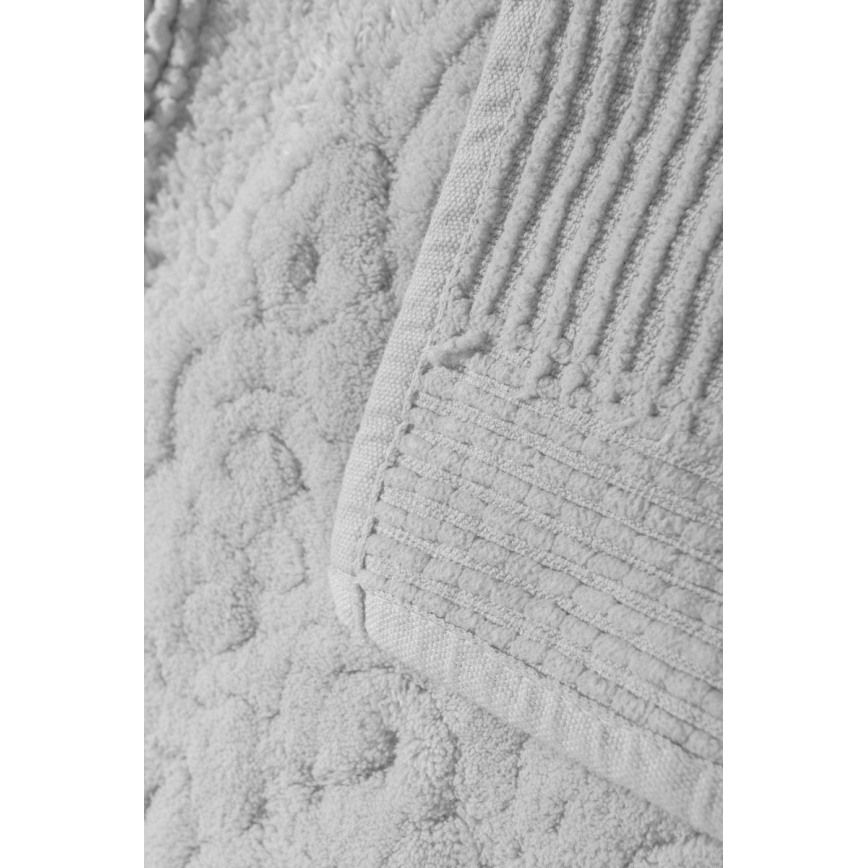 SET 2x Badkamer mat PIANTE 60/100 cm wit