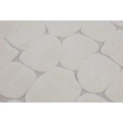 SET 2x badmatten LINO 60/100 cm crème