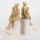 SET 2x Boekenstop goud