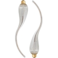 SET 2x dimbare LAMDA LED-lampen E27/4W/230V 2100K helder