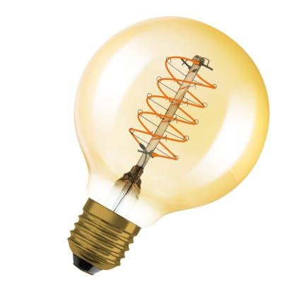 SET 2x Dimbare LED-gloeilamp Vintage filament E27/4,8W/230V 2200K - Osram