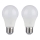 SET 2x Dimbare LED Lamp A60 E27/9W/230V 6400K