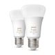 SET 2x Dimbare LED Lamp Philips Hue White And Color Ambiance A60 E27/6,5W/230V 2000-6500K