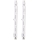 SET 2x Industriële lamp J118 R7s/400W/230V 2900K - Aigostar
