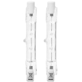 SET 2x Industriële lamp J78 R7s/80W/230V 2900K - Aigostar